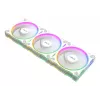 Korpuso ventiliatorius ASUS Prime MR120 120 mm 1600 RPM Baltas (3 vnt., LED, 58 CFM, 23 dB)