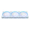 Korpuso ventiliatorius ASUS Prime MR120 120 mm 1600 RPM Baltas (3 vnt., LED, 58 CFM, 23 dB)