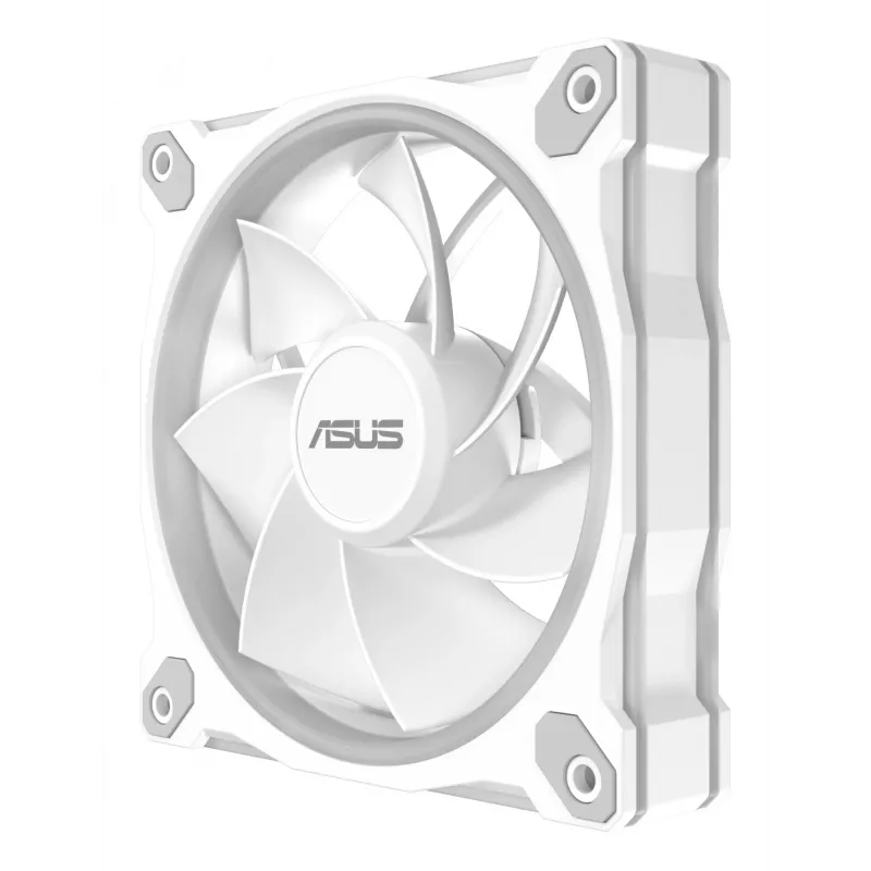 Korpuso ventiliatorius ASUS Prime MR120 120 mm 1600 RPM Baltas (3 vnt., LED, 58 CFM, 23 dB)