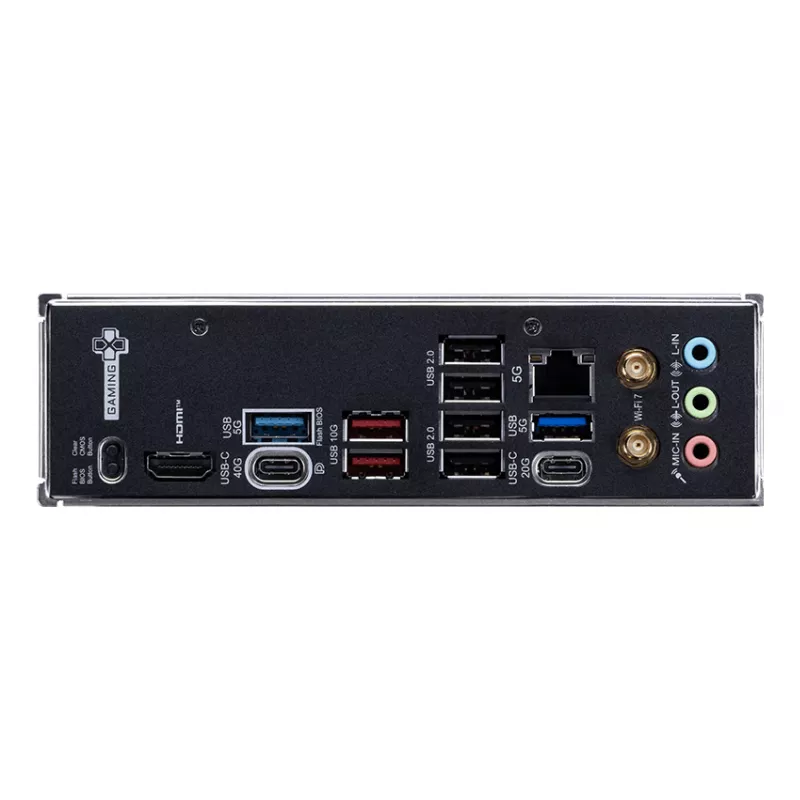 MSI X870E GAMING PLUS WIFI pagrindinė plokštė AMD X870E lizdas AM5 ATX