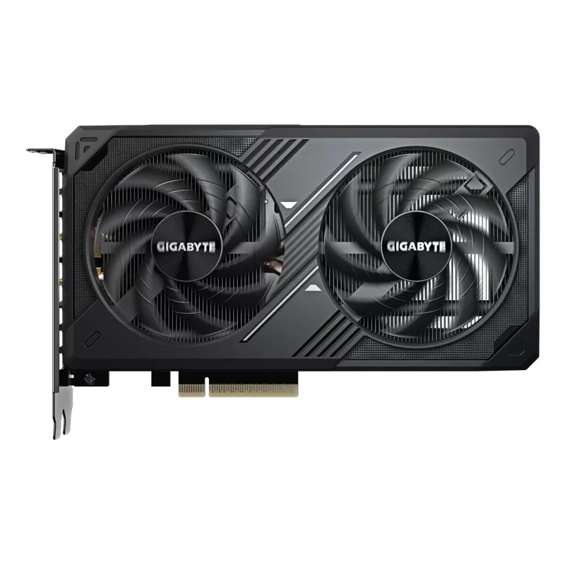 GIGABYTE GeForce RTX 5060 WINDFORCE OC 8G vaizdo plokštė – 8 GB GDDR7, 128 bit, PCI-E 5.0, 2512 MHz, 3x DisplayPort, 1x HDMI, GV-N5060WF2OC-8G