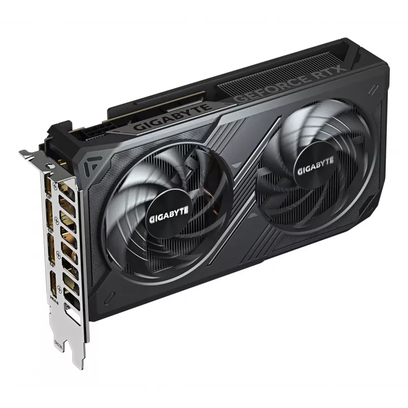 GIGABYTE GeForce RTX 5060 WINDFORCE OC 8G vaizdo plokštė – 8 GB GDDR7, 128 bit, PCI-E 5.0, 2512 MHz, 3x DisplayPort, 1x HDMI, GV-N5060WF2OC-8G
