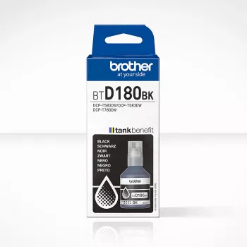 Brother BTD180BK Originalus juodas rašalas buteliuke