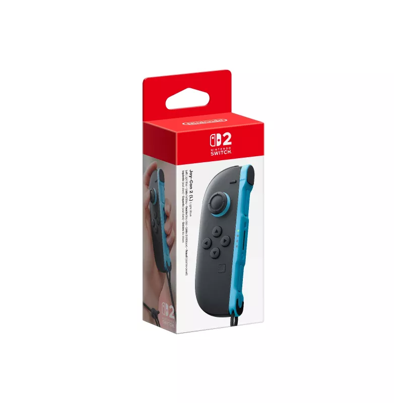 Nintendo Joy-Con™ 2 (L) Šviesiai Mėlyna, Vairalazdė, Nintendo Switch 2, Capture mygtukas, D-pad, Analoginis / Skaitmeninis, Belaidis, Bluetooth