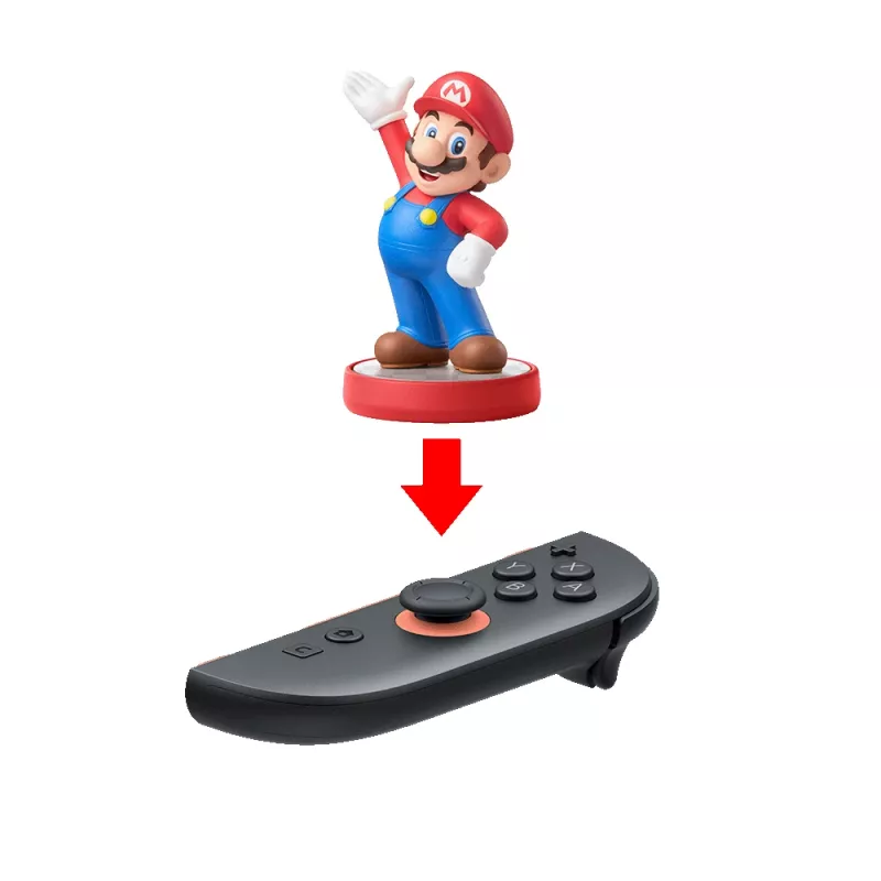 Nintendo Joy-Con 2 (R) Šviesiai Raudona, valdiklis, Nintendo Switch 2, NFC, C mygtukas, belaidis, Bluetooth