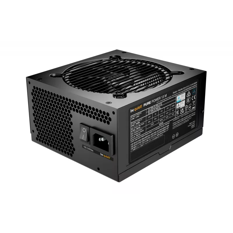 be quiet! Pure Power 13 M 850W maitinimo blokas 20+4 pin ATX ATX Juodas
