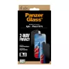 PanzerGlass ® 2-Way privatumo ekrano apsauga iPhone 17 | iPhone 16 Pro | Ultra-Wide Fit su EasyAligner