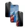 PanzerGlass® 2 krypčių privatumo ekrano apsauga iPhone 17 Pro | Ultra-Wide Fit su EasyAligner