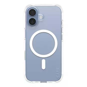 Dėklas Cover PanzerGlass CARE Fashionable Case Samba Skaidrus su Baltu MagSafe iPhone 17