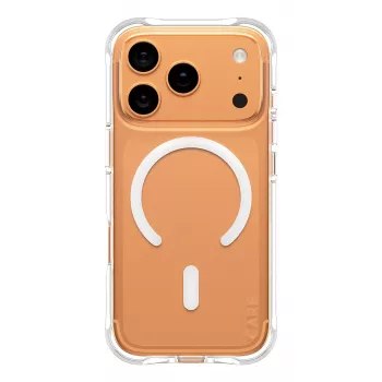 PanzerGlass CARE™ by ® Samba Case Skaidrus su Balta MagSafe iPhone 17 Pro