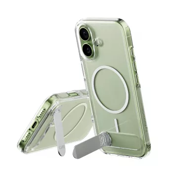 Dėklas PanzerGlass CARE by Feature Case Skaidrus su Atramėle ir MagSafe iPhone 17