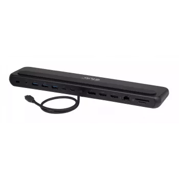 Dokavimo stotelė Club 3D CSV-2541 USB-C su HDMI ir DisplayPort išvestimis
