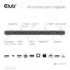 Dokavimo stotelė Club 3D CSV-2541 USB-C su HDMI ir DisplayPort išvestimis