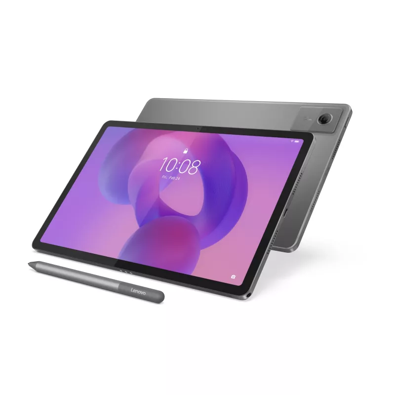 Lenovo Idea Tab planšetinis kompiuteris, 27,9 cm (11 colių) ekranas, MediaTek, 128 GB, 8 GB RAM, Wi-Fi 5, Android 15, pilka