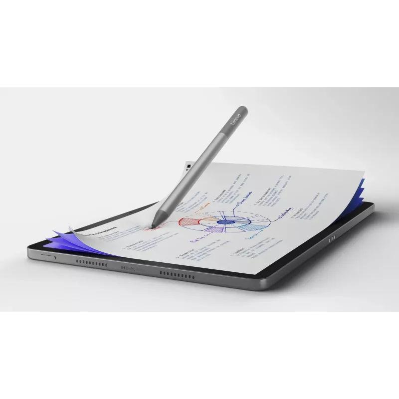 Lenovo Idea Tab planšetinis kompiuteris, 27,9 cm (11 colių) ekranas, MediaTek, 128 GB, 8 GB RAM, Wi-Fi 5, Android 15, pilka