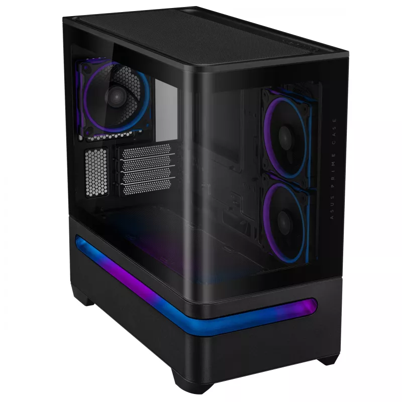 ASUS PRIME AP202 ARGB Midi Tower Juoda