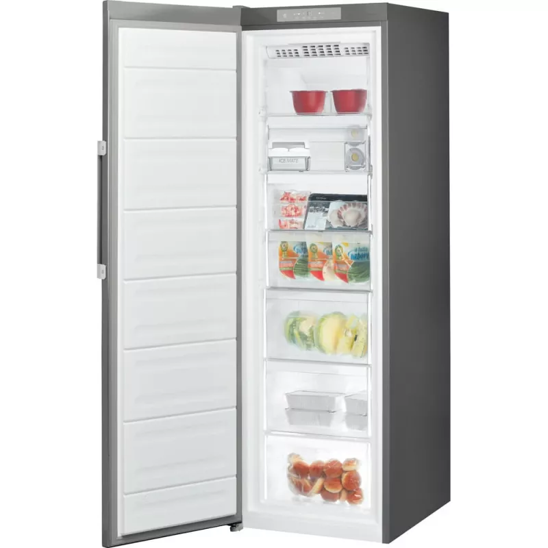 Šaldiklis Whirlpool UW8 F2Y XBI F 2, 263 L, Nerūdijantis plienas