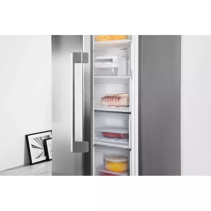 Šaldiklis Whirlpool UW8 F2Y XBI F 2, 263 L, Nerūdijantis plienas