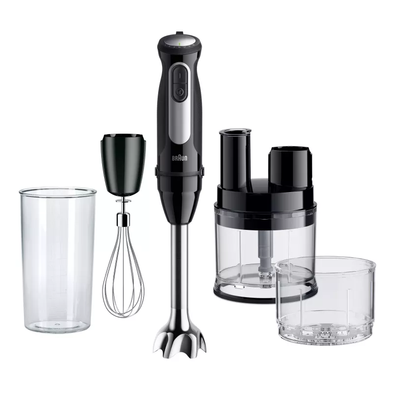 Braun MultiQuick 5 Pro MQ 55755 M 0.6 L Panardinis blenderis 1000 W Juodas