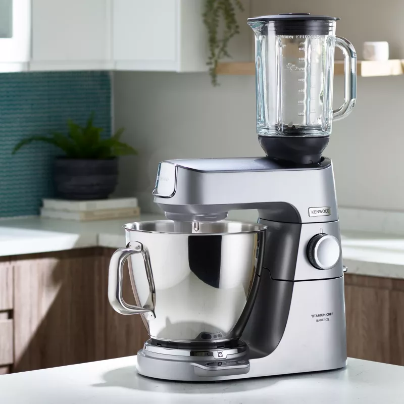 Kenwood Titanium Chef Baker XL virtuvės kombainas 1200 W 7 L nerūdijantis plienas