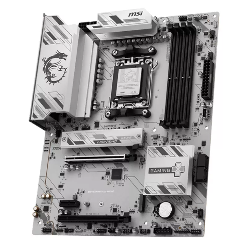 MSI B850 GAMING PLUS WIFI6E pagrindinė plokštė AMD B850 Socket AM5 ATX
