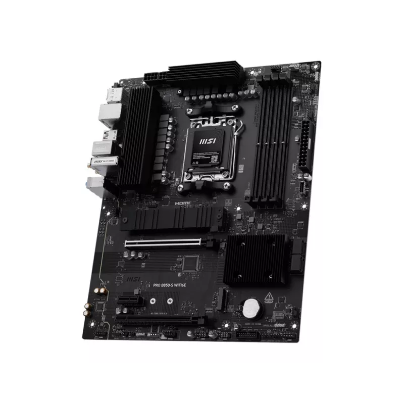 MSI PRO B850-S WIFI6E pagrindinė plokštė AMD B850 Socket AM5 ATX