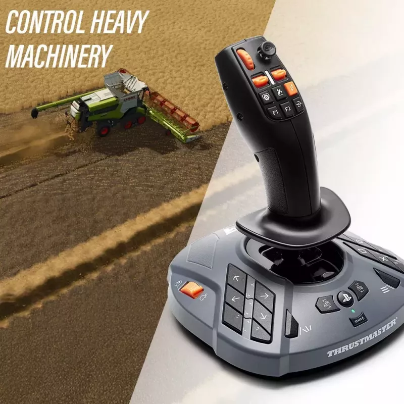 Thrustmaster SimTask FarmStick Juodas valdymo svirtis analoginė / skaitmeninė PC, PlayStation 5