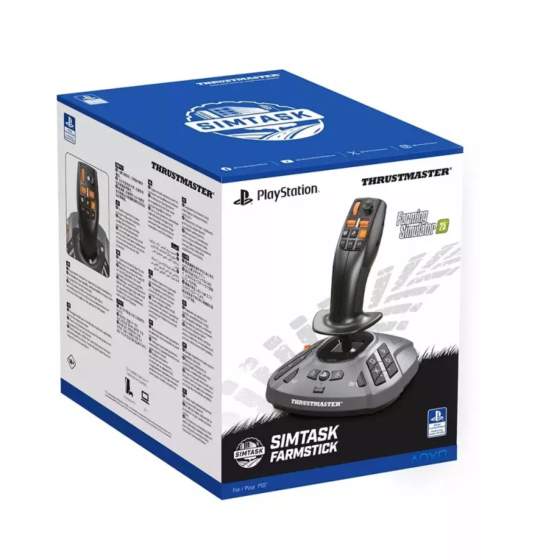 Thrustmaster SimTask FarmStick Juodas valdymo svirtis analoginė / skaitmeninė PC, PlayStation 5