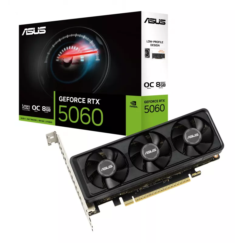 ASUS RTX5060-O8G-LP-BRK NVIDIA GeForce RTX 5060 8 GB GDDR7 vaizdo plokštė
