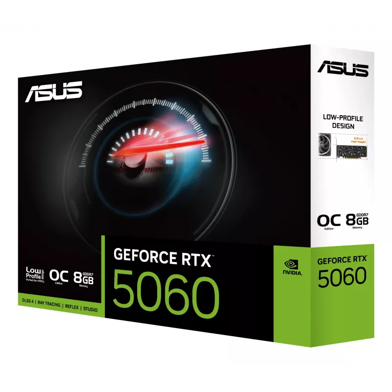 ASUS RTX5060-O8G-LP-BRK NVIDIA GeForce RTX 5060 8 GB GDDR7 vaizdo plokštė