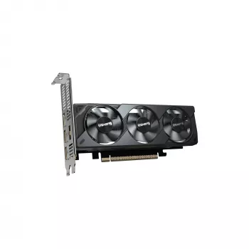 GIGABYTE GeForce RTX 5050 OC Low Profile 8G vaizdo plokštė – 8 GB GDDR6, 128 bitų, PCI-E 5.0, 2587 MHz, 2x DP, 2x HDMI, NVIDIA DLSS 4, GV-N5050OC-8GL
