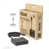 CLUB3D USB-C® abipusis vaizdo + duomenų + PD jungiklis, USB Type-C, 2x DisplayPort, 7680 x 4320 pikselių, juodas, 8K Ultra HD, 120 Hz