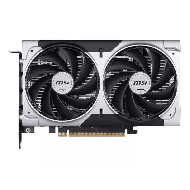 Vaizdo plokštė MSI GeForce RTX 5050 8 GB GDDR6, PCIe 5.0, 2560 CUDA, 2602 MHz boost, 128 bit, 3x DP 2.1b + 1x HDMI 2.1b, 130 W, 2 ventiliatoriai
