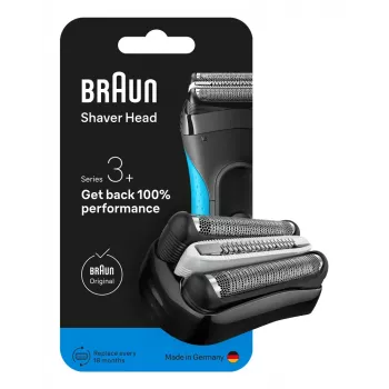 Skutimo galvutė BRAUN Series 3 modeliui 735797 – 1 vnt., juoda, nerūdijantis plienas