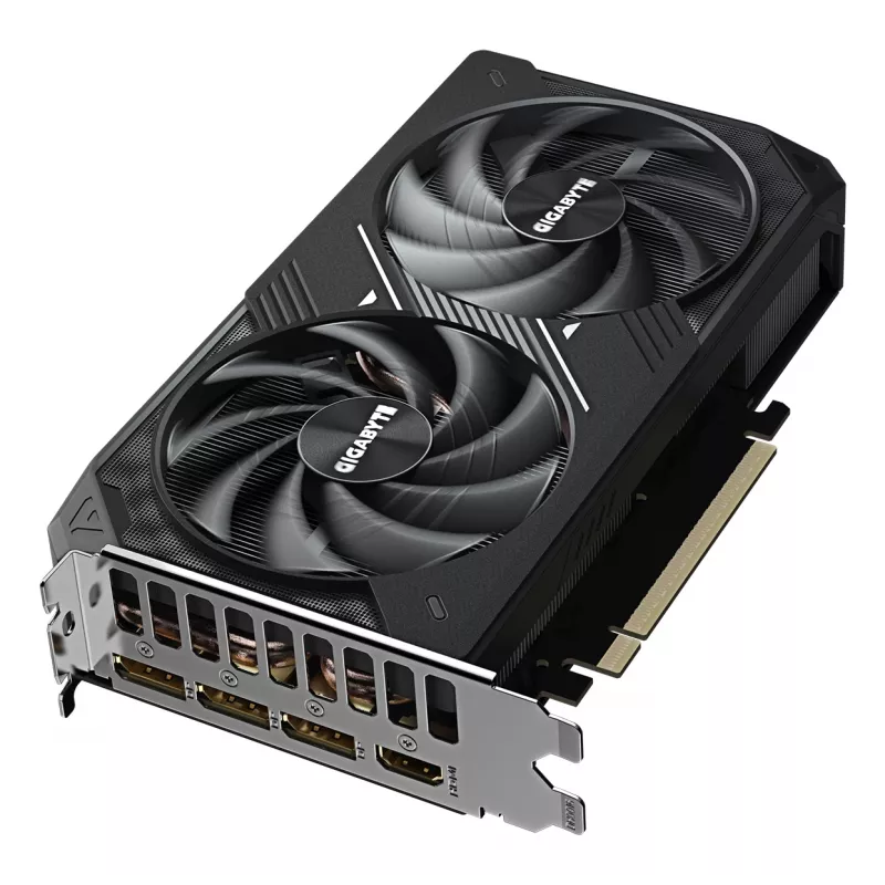 GIGABYTE GeForce RTX 5060 Ti WINDFORCE MAX OC 8G vaizdo plokštė – 8 GB GDDR7, 128 bitų, PCI-E 5.0, 2587 MHz branduolio dažnis, 3x DP, 1x HDMI, NVIDIA DLSS 4, GV-N506TWF2MAX OC-8GD