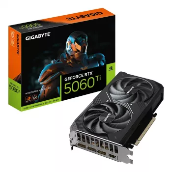 GIGABYTE GeForce RTX 5060 Ti 16GB GDDR7 PCIe 5.0 vaizdo plokštė