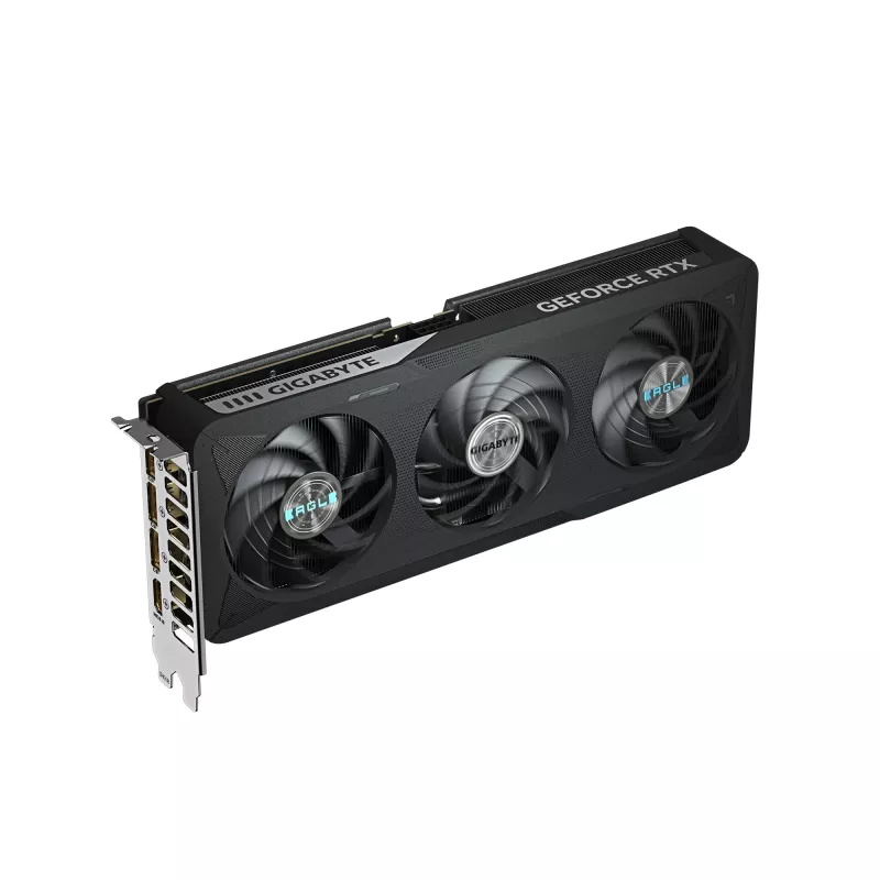 GIGABYTE GeForce RTX 5060 Ti EAGLE MAX OC 16G vaizdo plokštė - 16 GB GDDR7, 128 bit, PCI-E 5.0, 2617 MHz, 3x DP, 1x HDMI, NVIDIA DLSS 4, GV-N506TEAGLEMAX OC-16GD