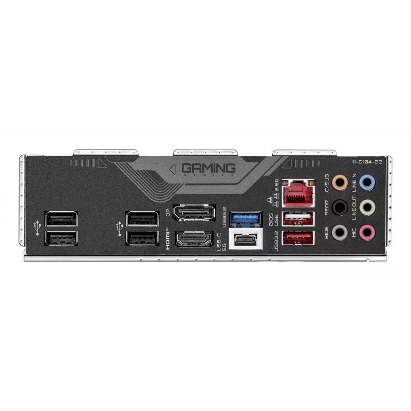 GIGABYTE B760 GAMING X GEN5 pagrindinė plokštė – palaiko 14-os kartos Intel Core procesorius, 8+1+1 fazių VRM, iki 5600 MHz DDR5, 3x PCIe 4.0 M.2, 2.5 GbE LAN, USB 3.2 Gen 2
