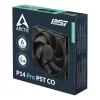 ARCTIC P14 Pro PST CO 140 mm PWM ventiliatorius su kabelio dalikliu nuolatiniam darbui