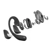 SHOKZ OpenFit 2+ belaidės ausinės, kabinamos ant ausies, skirtos skambučiams ir muzikai, juodos