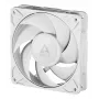 ARCTIC Freezer P12 Pro PST (balta) - 120 mm PWM ventiliatorius su kabelio dalikliu
