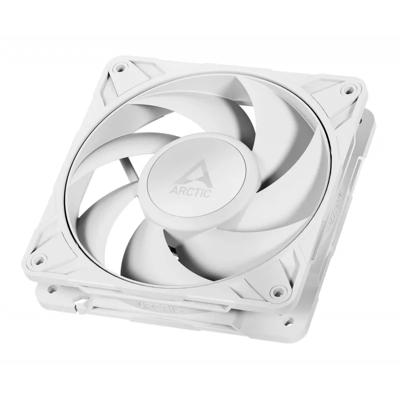 ARCTIC Freezer P12 Pro PST (balta) - 120 mm PWM ventiliatorius su kabelio dalikliu