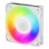 ARCTIC Freezer P12 Pro A-RGB (Balta) – 120 mm A-RGB PWM ventiliatorius su kabelio skirstytuvu