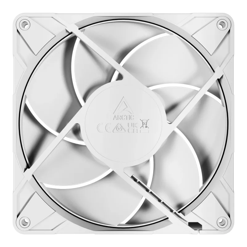 ARCTIC P14 Pro PST (Balta) 140 mm PWM ventiliatorius su kabelio dalikliu