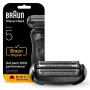 Skutimo galvutė BRAUN Series 5 54 B – 1 pakaitinė galvutė, juodas nerūdijantis plienas