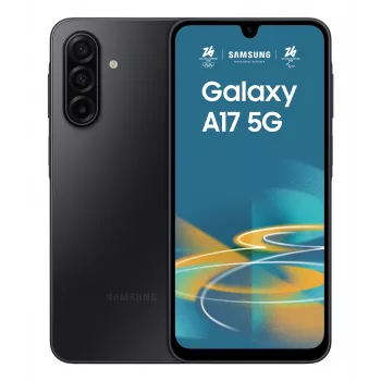 Samsung Galaxy A17 5G 17 cm (6.7 colio) hibridinis Dual SIM, Android 15, USB Type-C, 4 GB, 128 GB, 5000 mAh, juoda