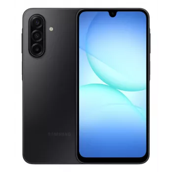 Samsung Galaxy A17 5G 17 cm (6.7 colio) hibridinis Dual SIM, Android 15, USB Type-C, 4 GB, 128 GB, 5000 mAh, juoda