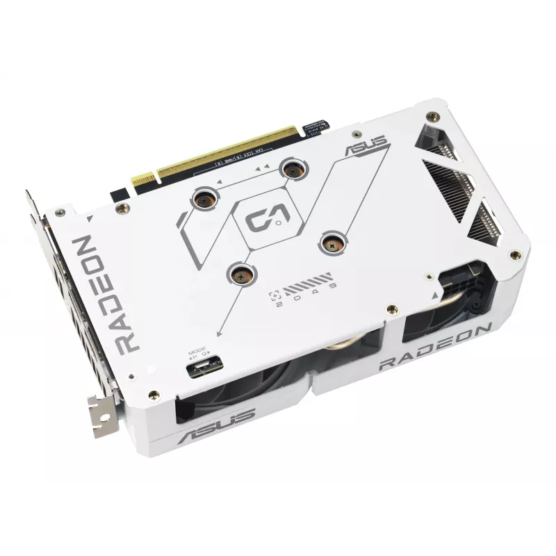 ASUS Dual -RX9060XT-16G-WHITE AMD Radeon RX 9060 XT 16 GB GDDR6 vaizdo plokštė