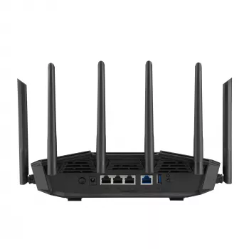 ASUS 90IG0A30-MO9C00 belaidis maršrutizatorius 2.5 Gigabit Ethernet Triju dažnių juostų (2.4 GHz / 5 GHz / 6 GHz) Juodas