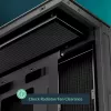 PC korpusas ARCTIC Xtender (Mirror Black) Midi Tower juodas